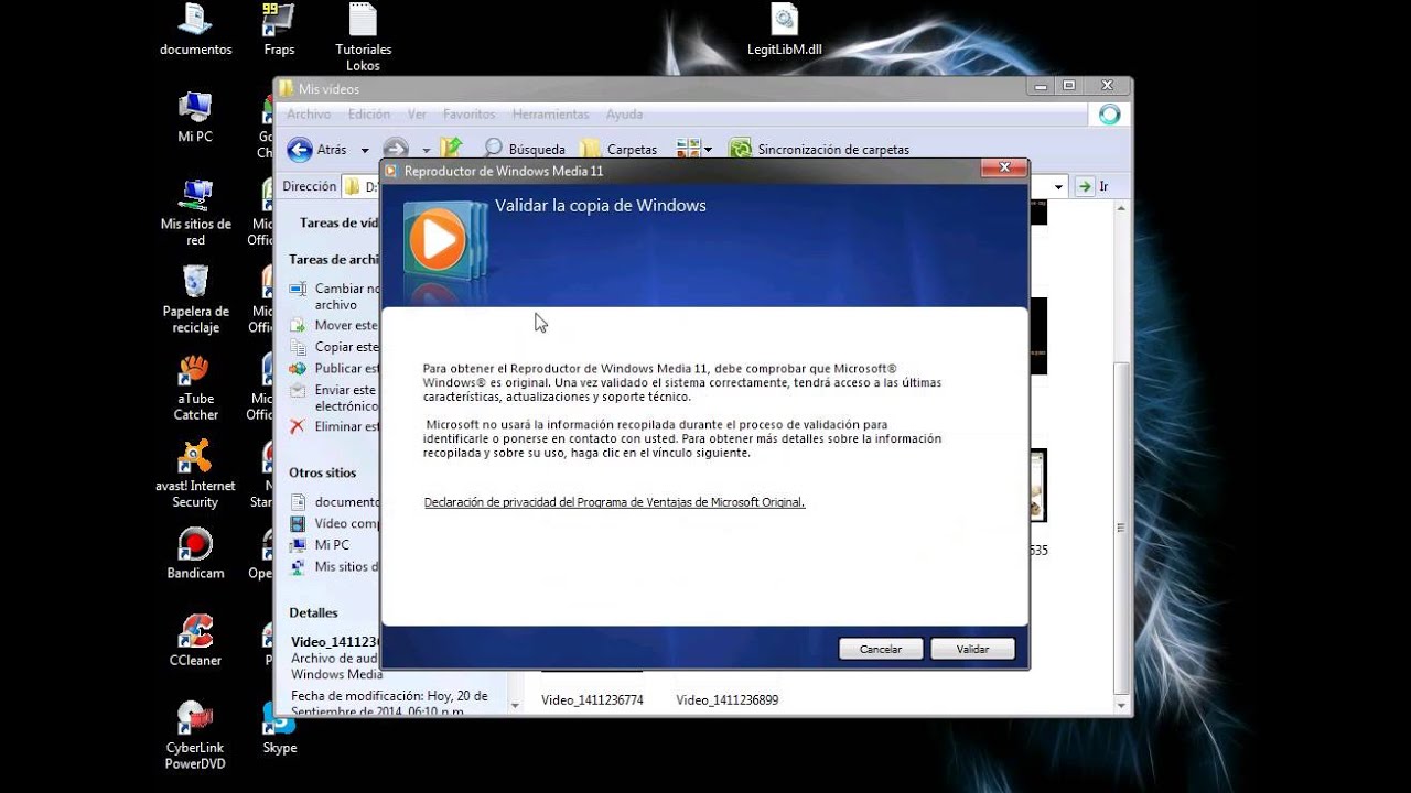 windows media player 11 codec download free
